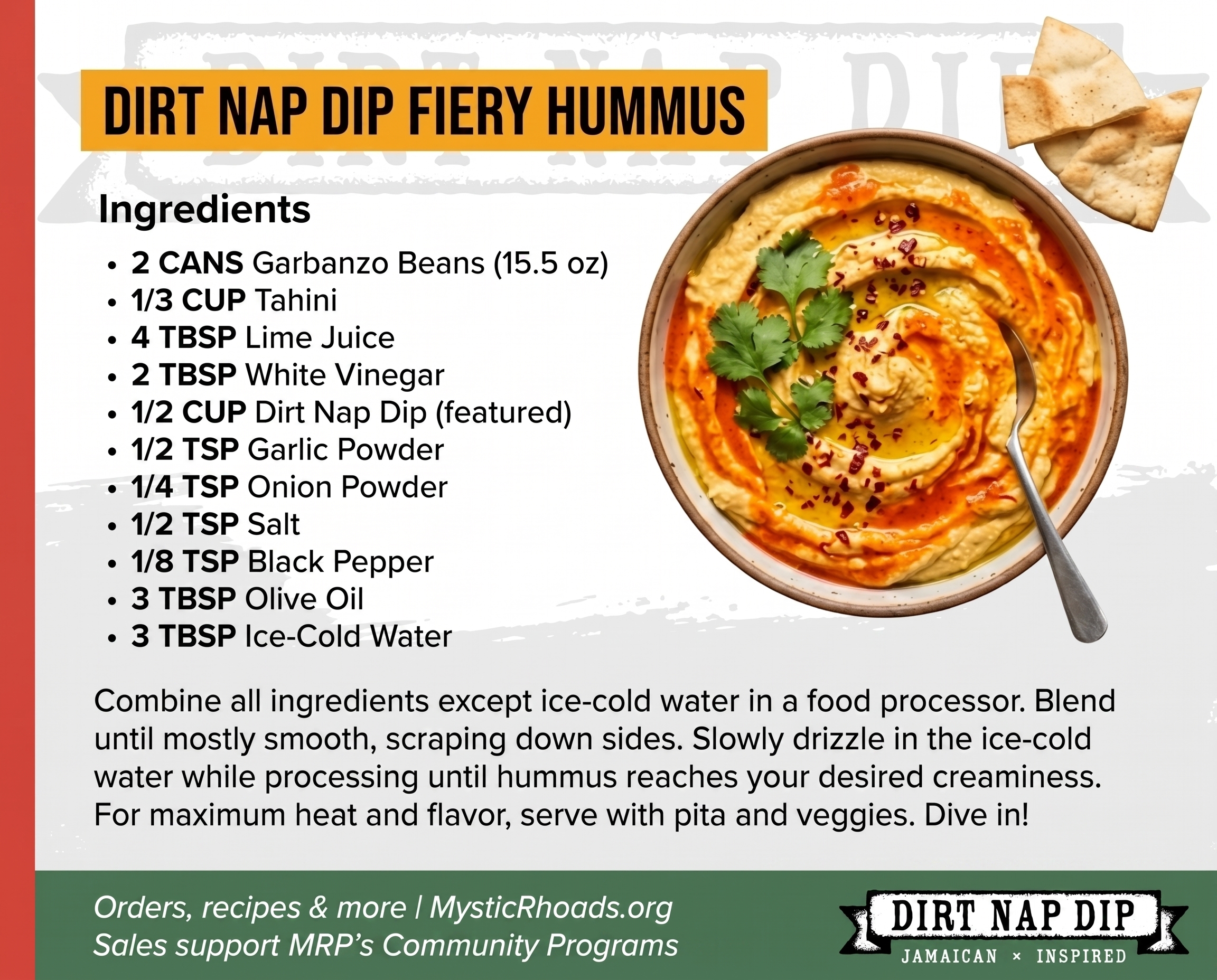 Fiery Hummus