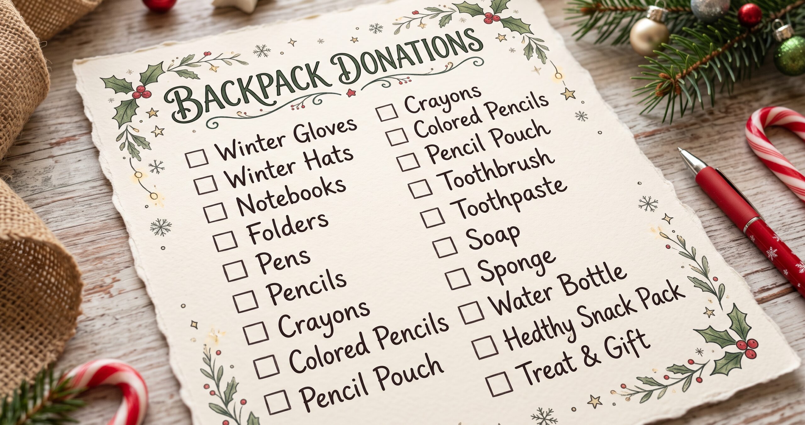 Support 50 McPhee Elementary Students With Essential Holiday Backpacks